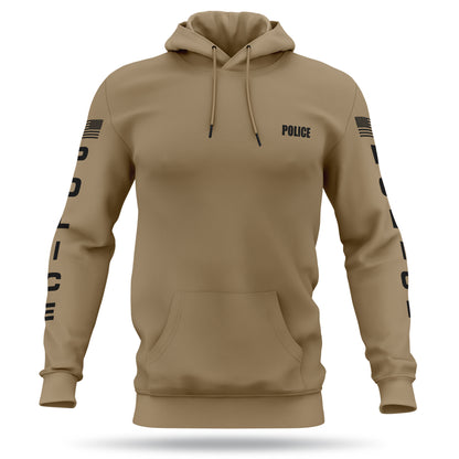 [POLICE] Performance Hoodie 2.0 [BRN/BLK]-13 Fifty Apparel