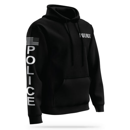 [POLICE] Reflective Performance Hoodie 2.0 [BLK/REF]-13 Fifty Apparel