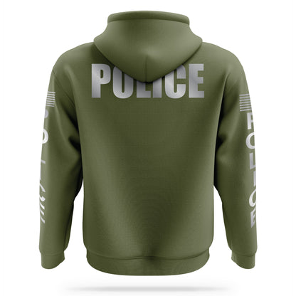 [POLICE] Reflective Performance Hoodie 2.0 [GRN/REF]-13 Fifty Apparel