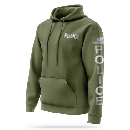 [POLICE] Reflective Performance Hoodie 2.0 [GRN/REF]-13 Fifty Apparel