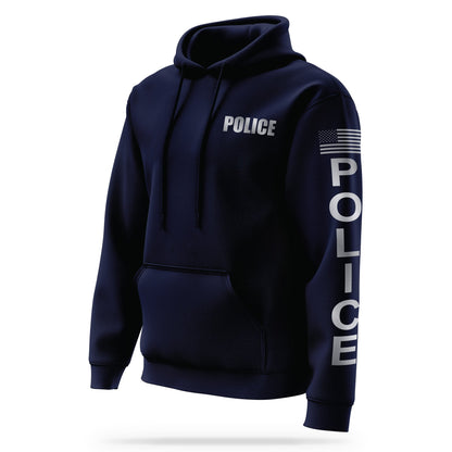 [POLICE] Reflective Performance Hoodie 2.0 [NVY/REF]-13 Fifty Apparel