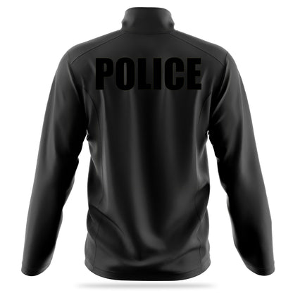 [POLICE] Soft Shell Jacket [BLK/BLK]-13 Fifty Apparel