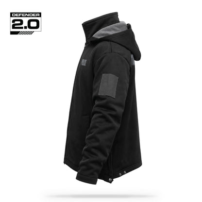 [POLICE] Tactical Defender Jacket [BLK/GRY]-13 Fifty Apparel