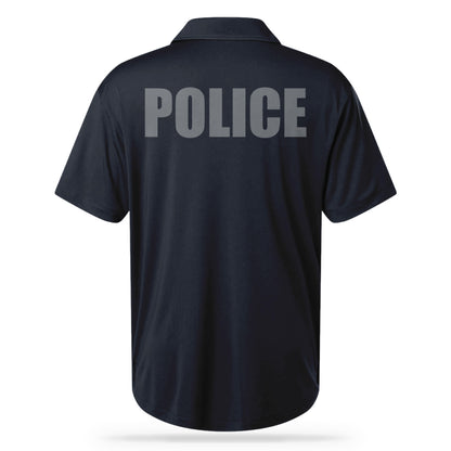 [POLICE] UTILITY POLO [NVY/GRY]-13 Fifty Apparel