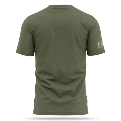 [PRIDE AND DUTY] Cotton Blend Shirt [GRN/SND]-13 Fifty Apparel