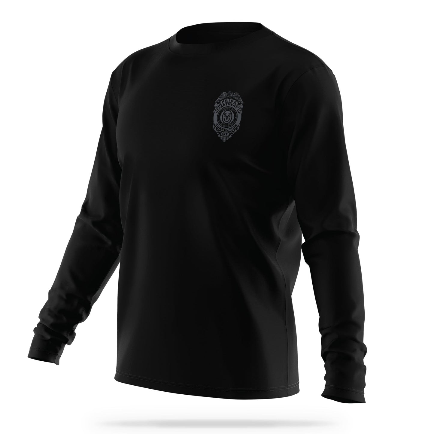 [PRIDE CORRECTIONS] Utility Long Sleeve [BLK]-13 Fifty Apparel