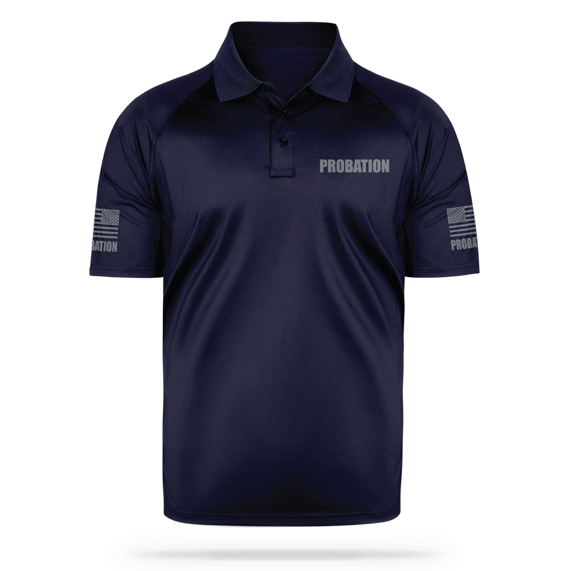 [PROBATION] Men's Performance Polo [NVY/GRY] 13 Fifty Apparel 