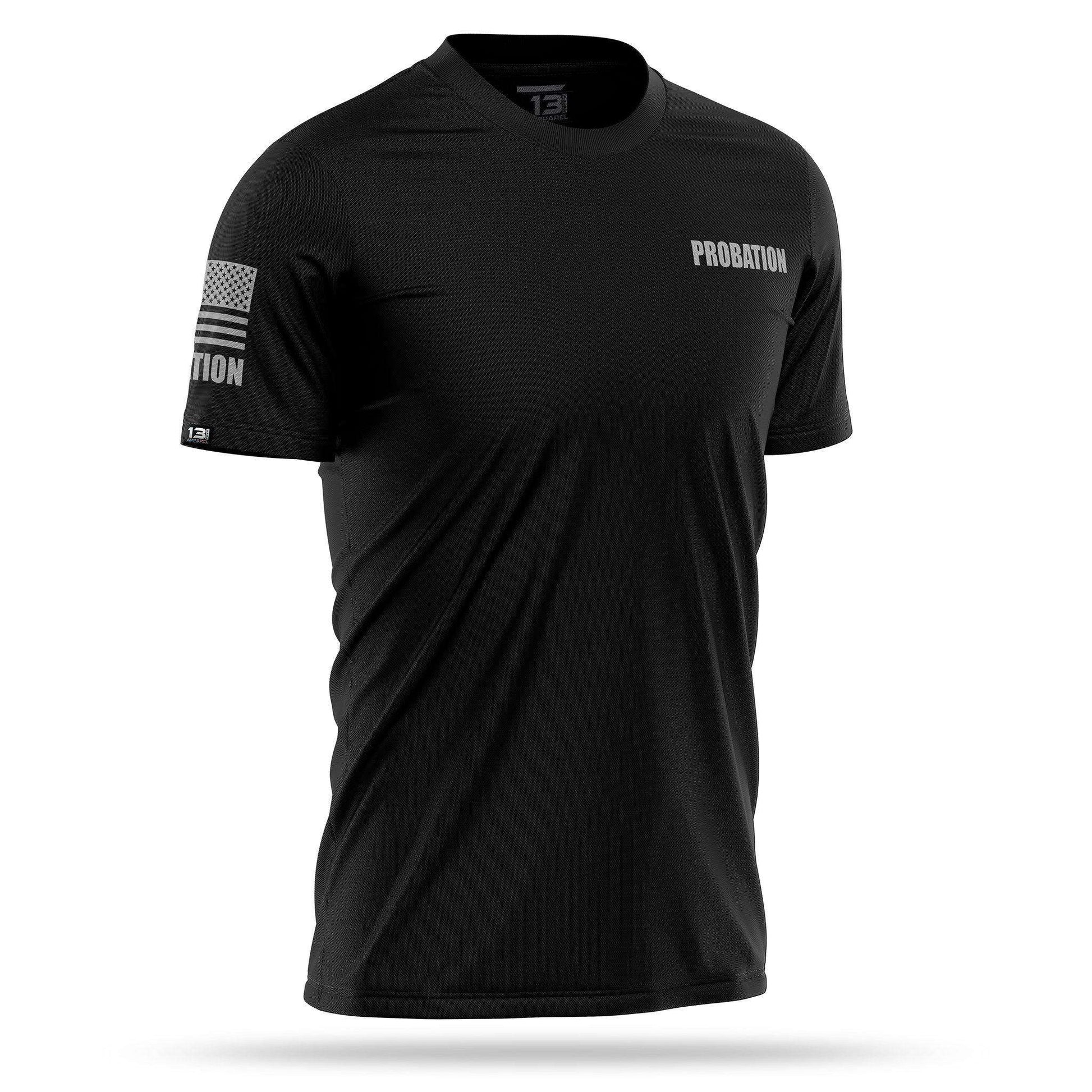 [PROBATION] Men's Performance Shirt [BLK/GRY]-13 Fifty Apparel