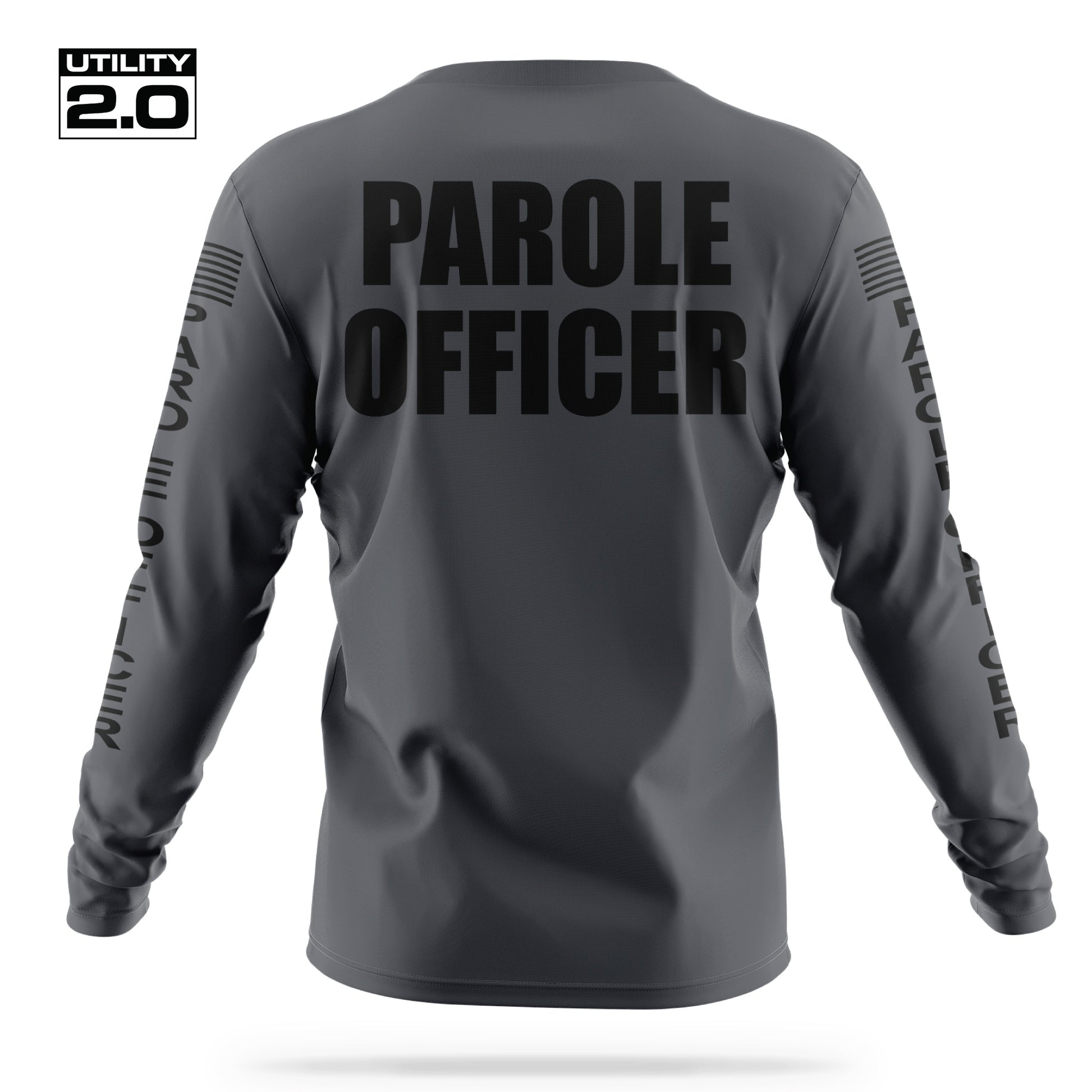 [PROBATION] Men's Utility 2.0 Long Sleeve [CHAR/BLK]-13 Fifty Apparel