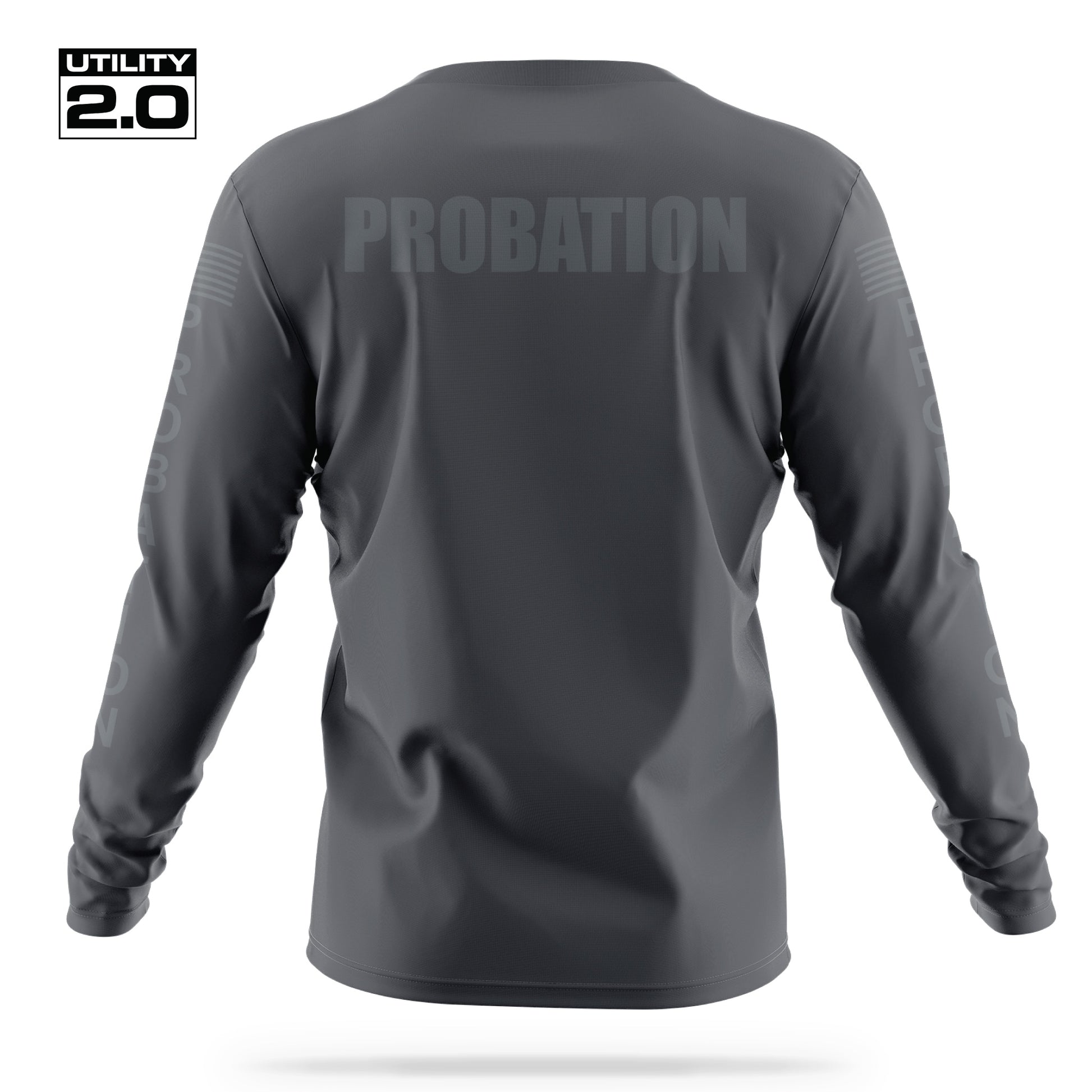 [PROBATION] Men's Utility 2.0 Long Sleeve [CHAR/GRY]-13 Fifty Apparel