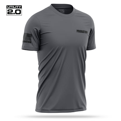 [PROBATION] Men's Utility 2.0 Short Sleeve [CHAR/BLK]-13 Fifty Apparel