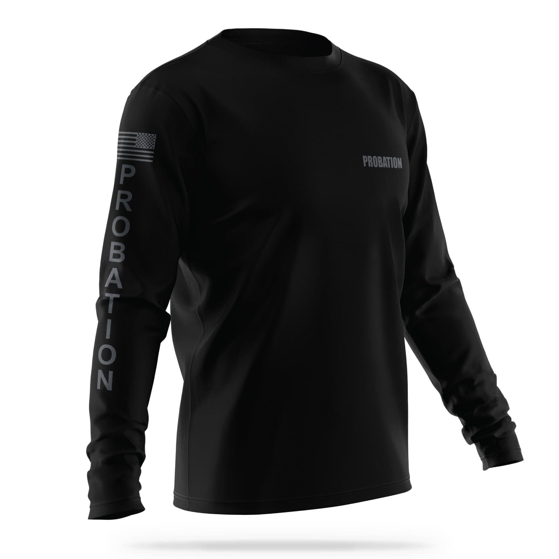 [PROBATION] Men's Utility Long Sleeve [BLK/GRY]-13 Fifty Apparel
