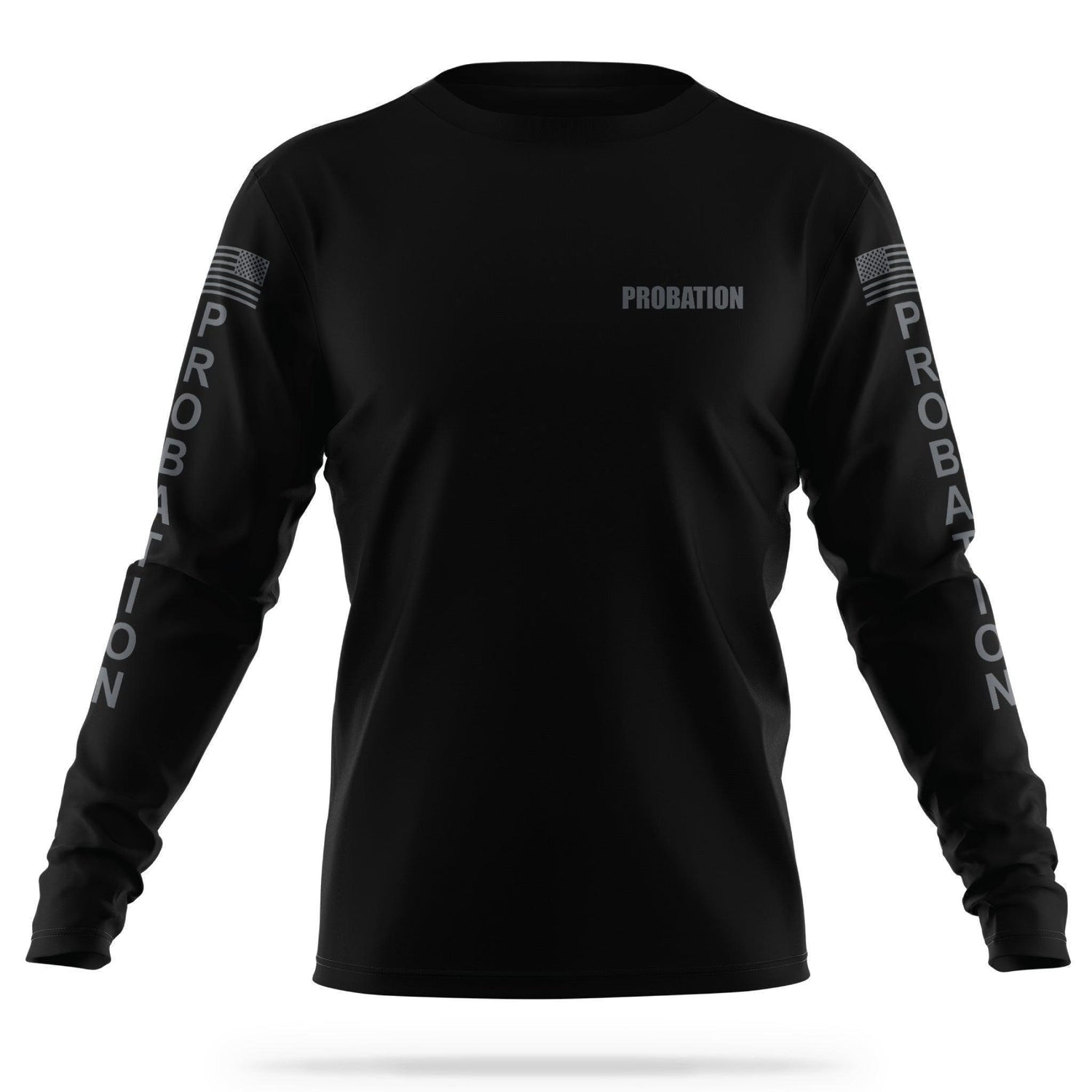 [PROBATION] Men's Utility Long Sleeve [BLK/GRY]-13 Fifty Apparel