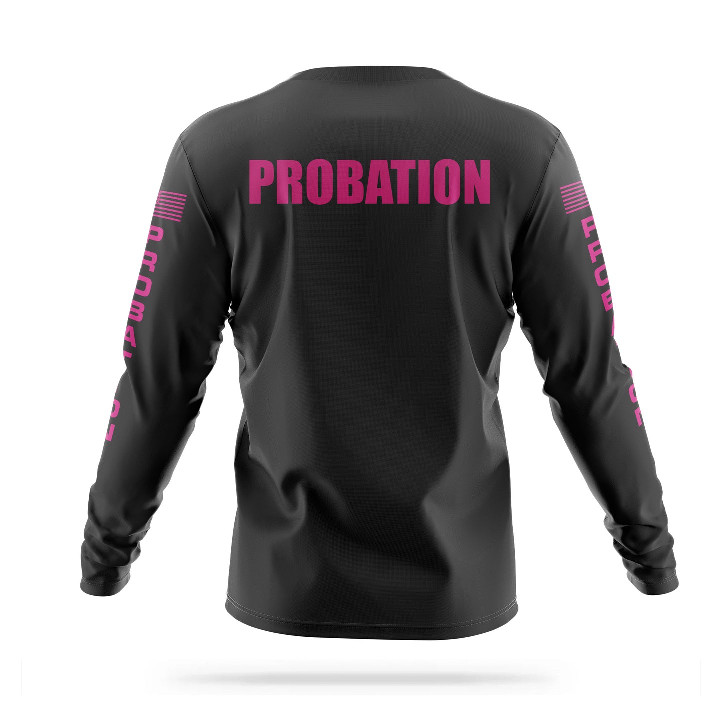 [PROBATION] Men's Utility Long Sleeve [BLK/PNK]-13 Fifty Apparel