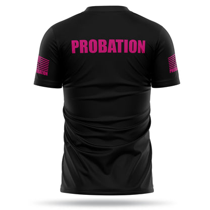 [PROBATION] Men's Utility Shirt [BLK/PNK]-13 Fifty Apparel