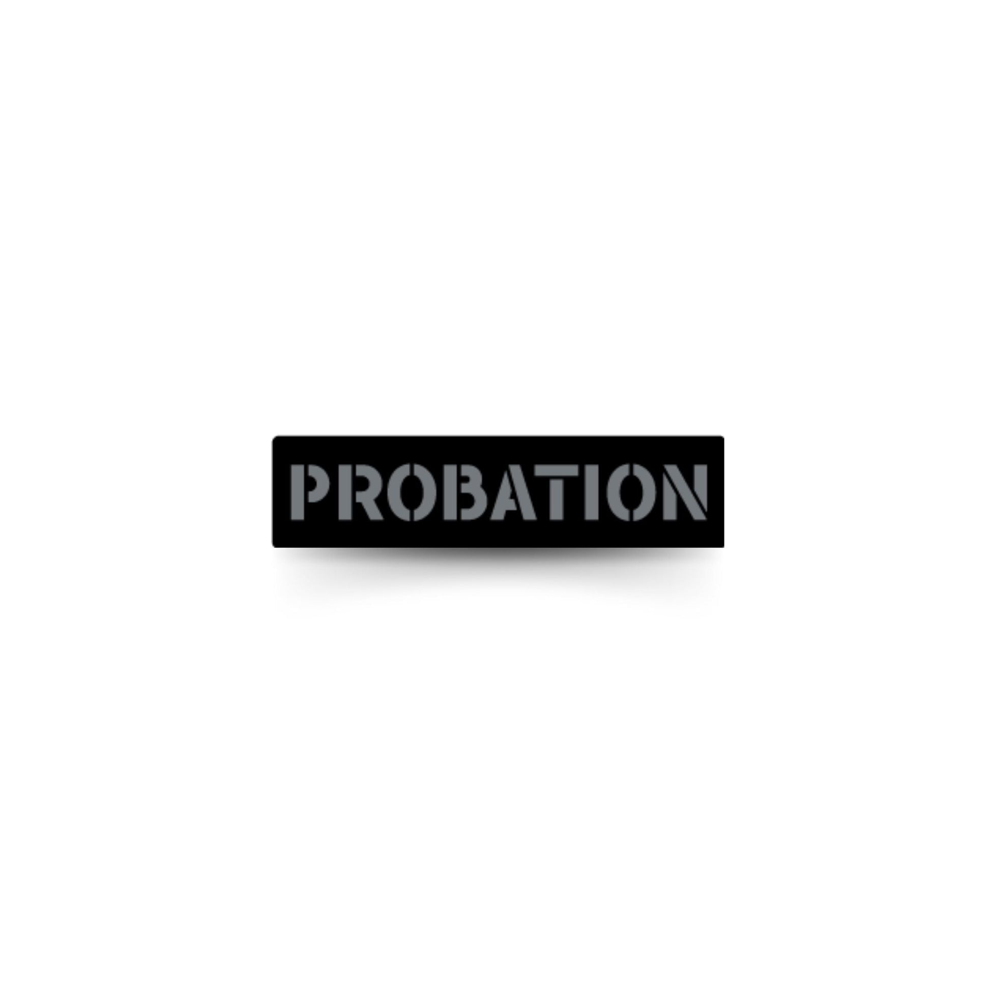 🎁 [PROBATION] Operator PVC Patch [BLK/GRY] (100% off)-13 Fifty Apparel