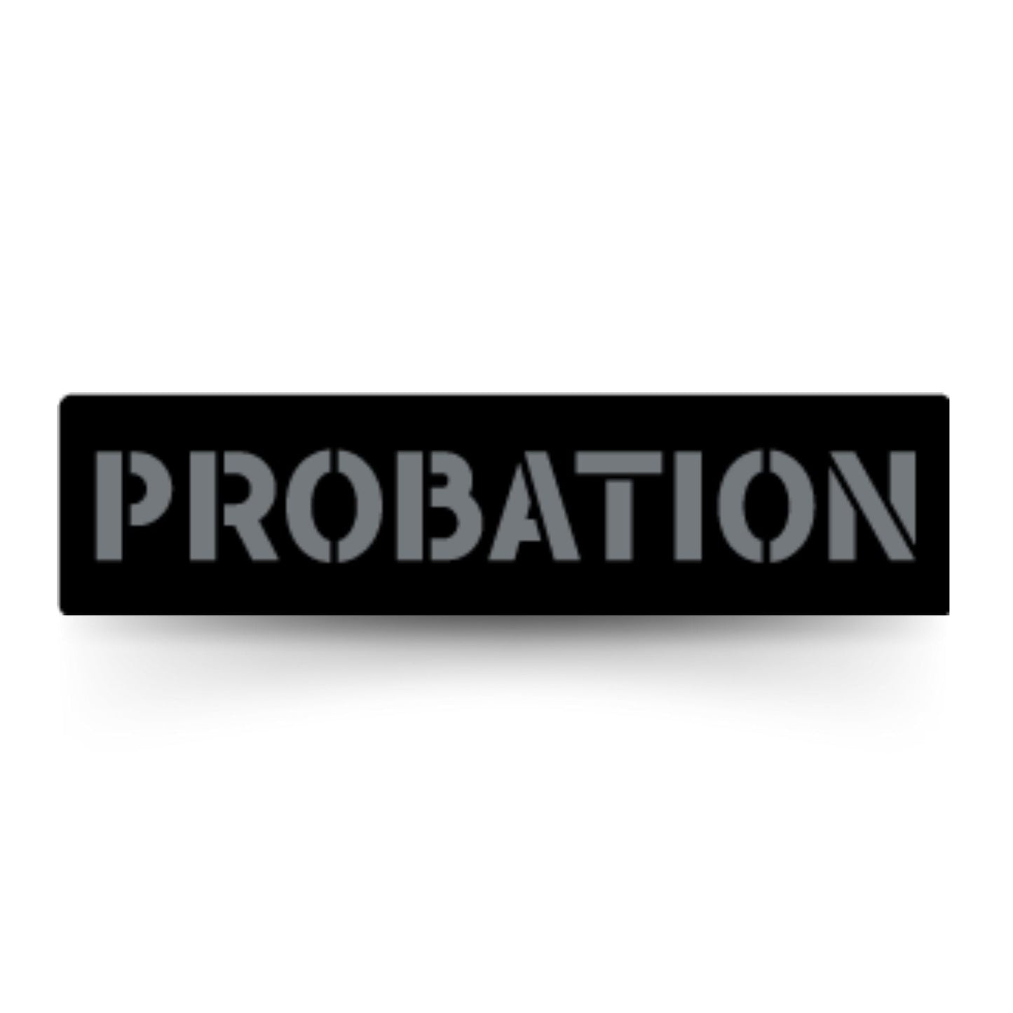 🎁 [PROBATION] Operator PVC Patch [BLK/GRY] (100% off)-13 Fifty Apparel