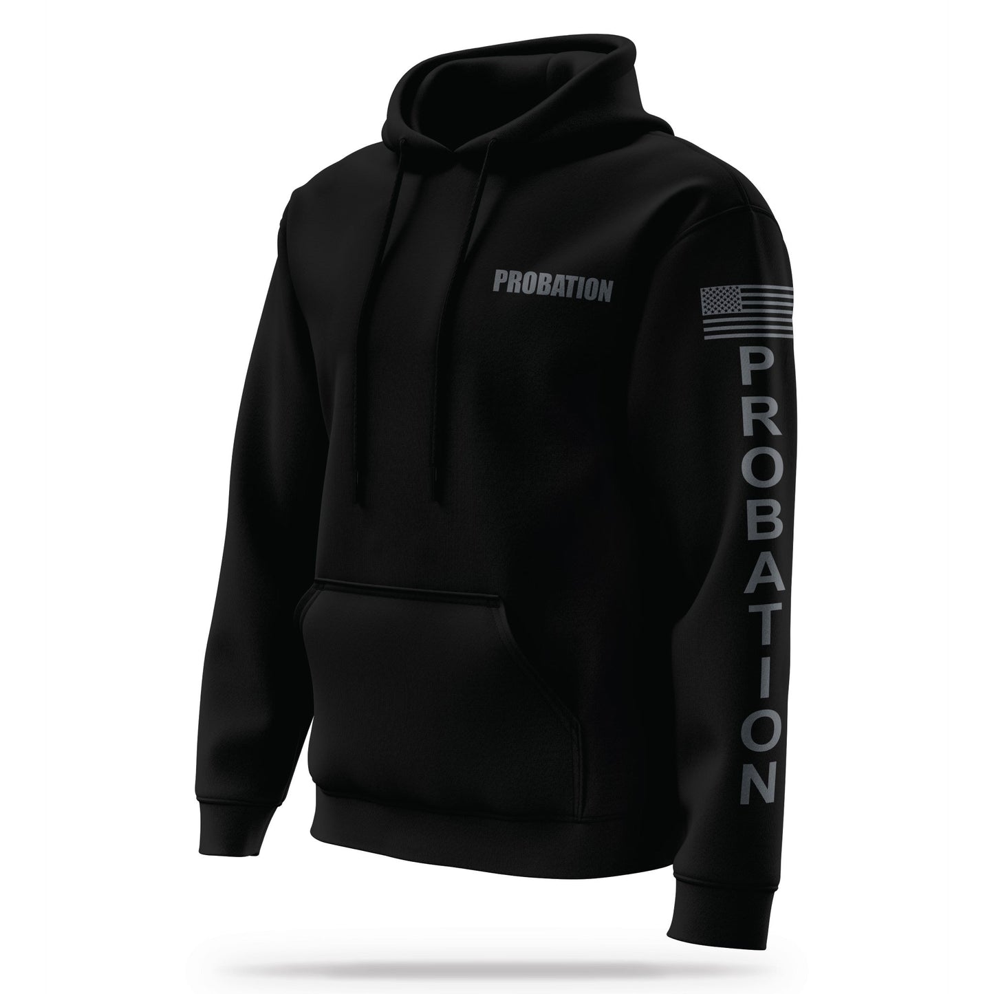 [PROBATION] Performance Hoodie 2.0 [BLK/GRY]-13 Fifty Apparel