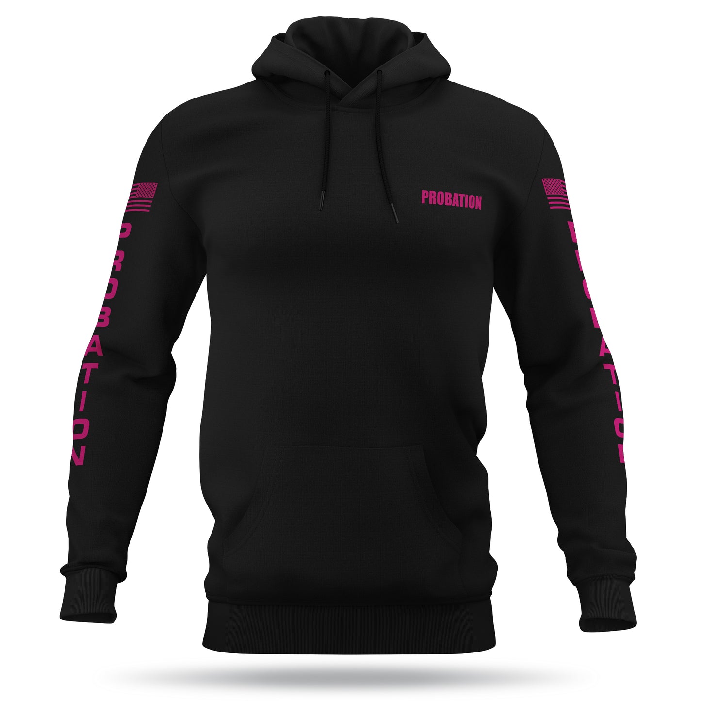 [PROBATION] Performance Hoodie 2.0 [BLK/PNK]-13 Fifty Apparel