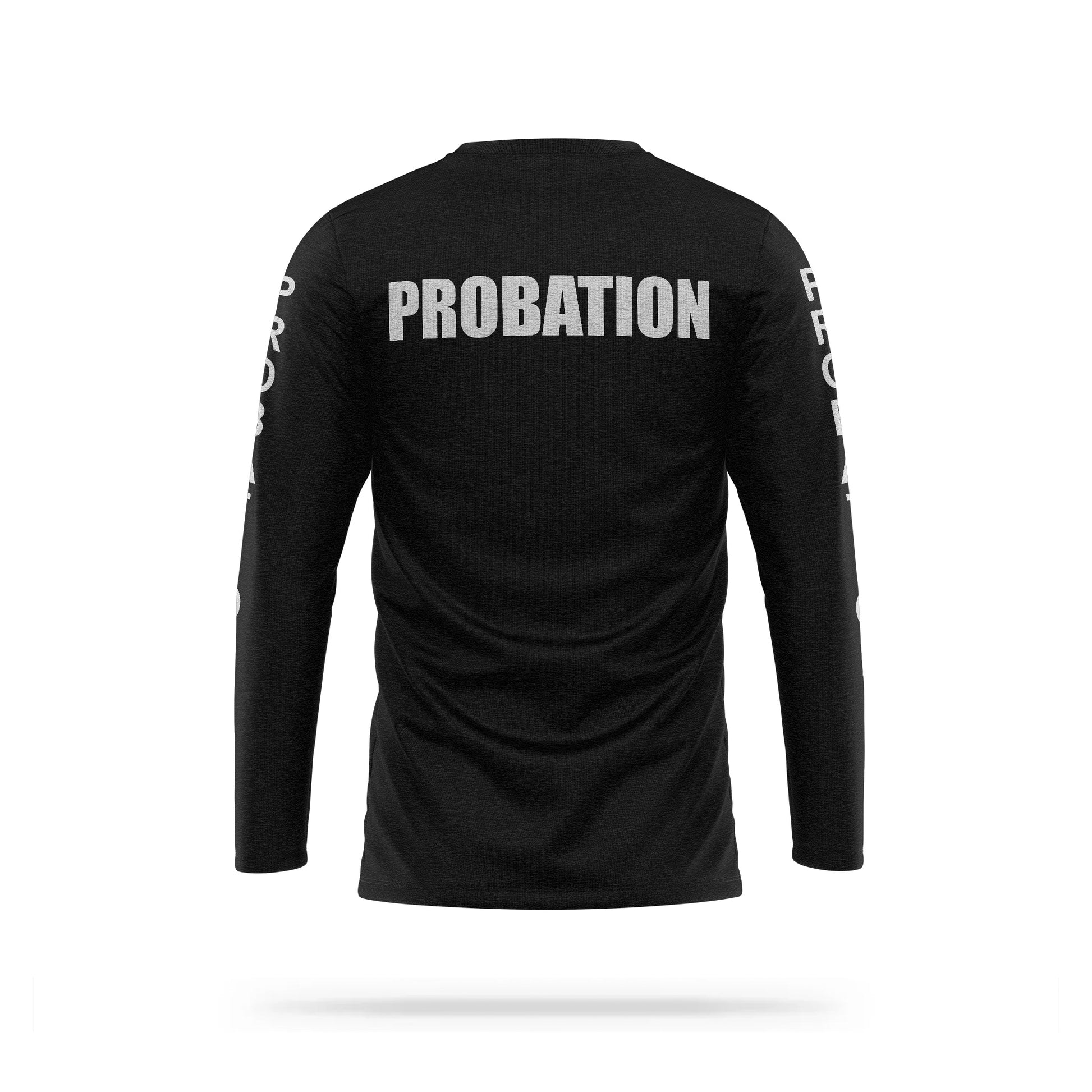 [PROBATION] Reflective Cotton Blend Long Sleeve [BLK/REF]-13 Fifty Apparel