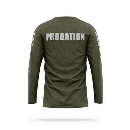 [PROBATION] Reflective Cotton Blend Long Sleeve [GRN/REF]-13 Fifty Apparel