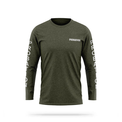 [PROBATION] Reflective Cotton Blend Long Sleeve [GRN/REF]-13 Fifty Apparel