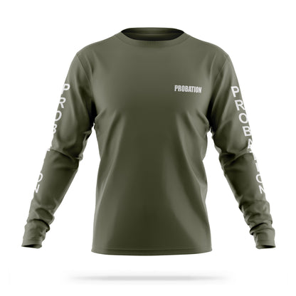 [PROBATION] Reflective Men's Utility Long Sleeve [GRN/REF]-13 Fifty Apparel