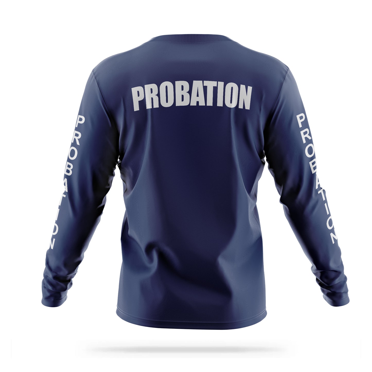 [PROBATION] Reflective Men's Utility Long Sleeve [NVY/REF]-13 Fifty Apparel