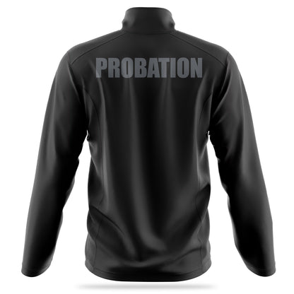 [PROBATION] Soft Shell Jacket [BLK/GRY]-13 Fifty Apparel
