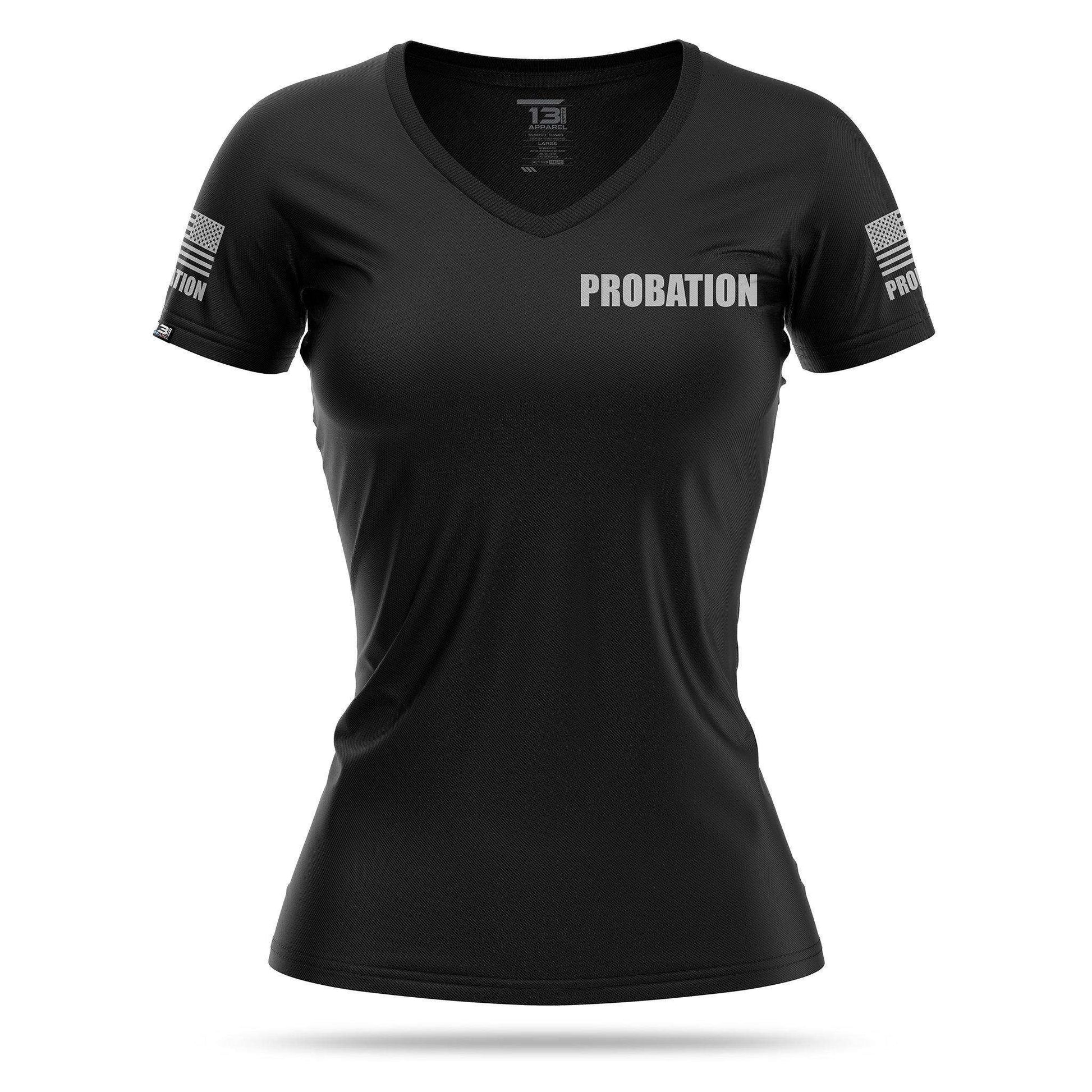 [PROBATION] Women's Performance Shirt [BLK/GRY]-13 Fifty Apparel