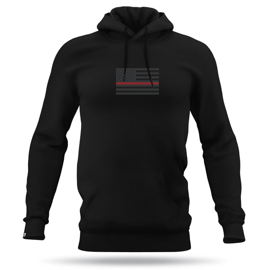 [RED LINE FLAG] Performance Hoodie [BLK]-13 Fifty Apparel