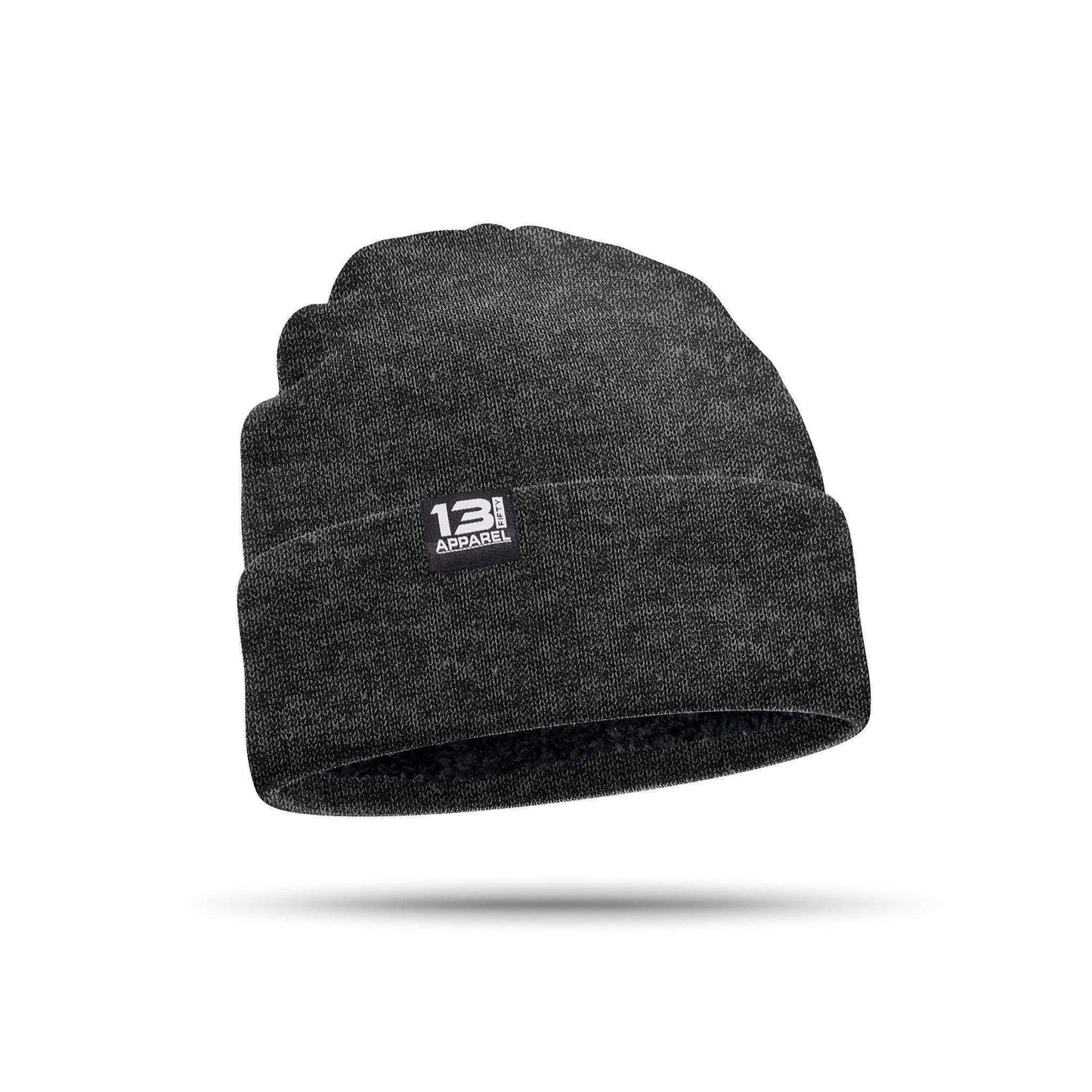 [RIDGE] Knit Beanie [BLK]-13 Fifty Apparel