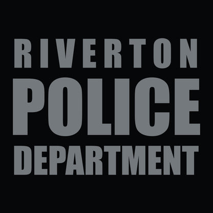 [RIVERTON PD] Long Sleeve Utility Shirt [BLK/GRY]-13 Fifty Apparel