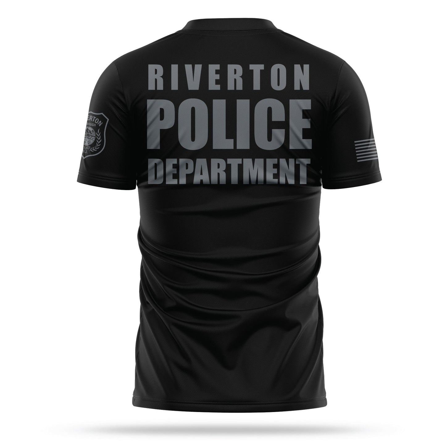 [RIVERTON PD] Utility Shirt [BLK/GRY]-13 Fifty Apparel