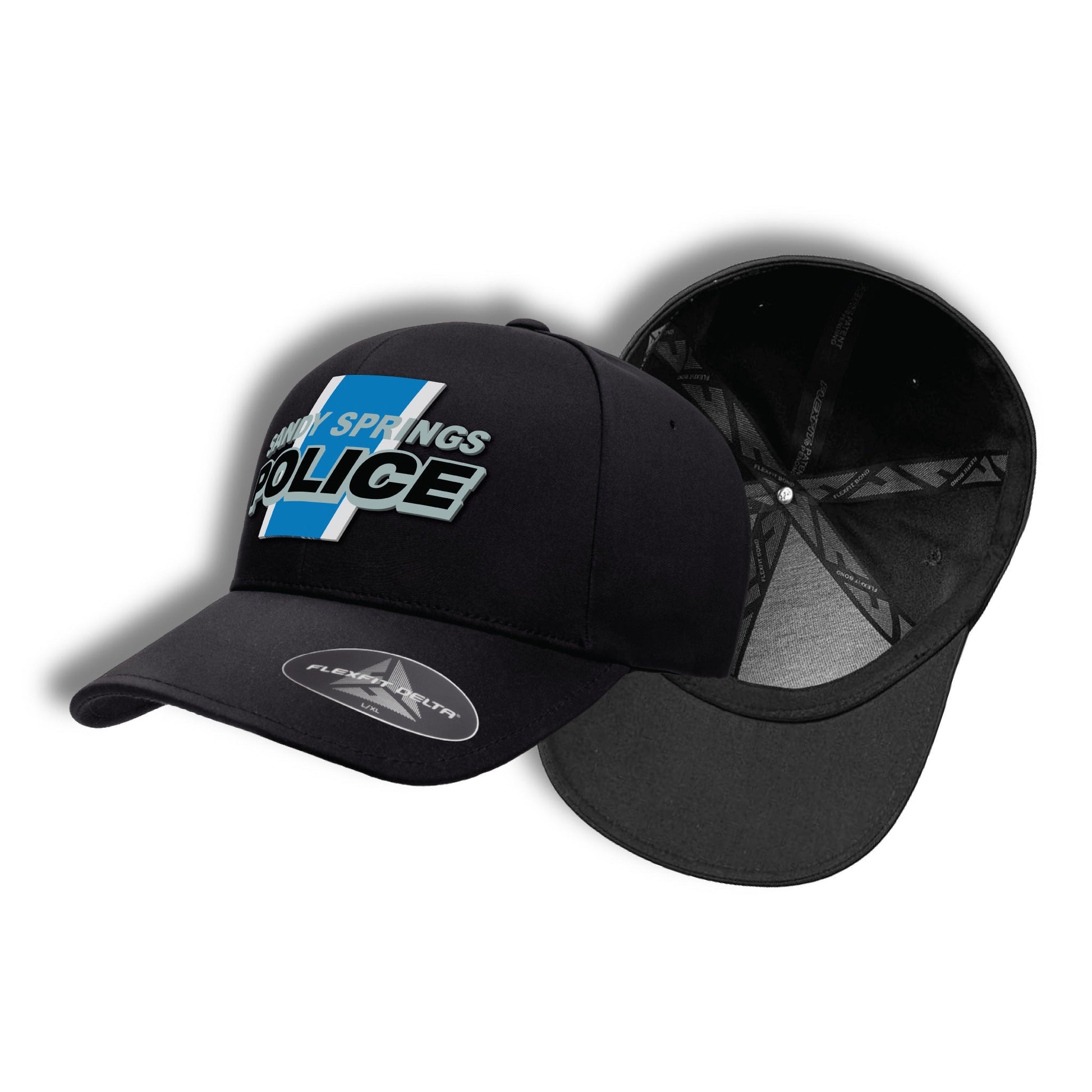 [SANDY SPRINGS PD] Flexfit Delta Cap [BLK]-13 Fifty Apparel