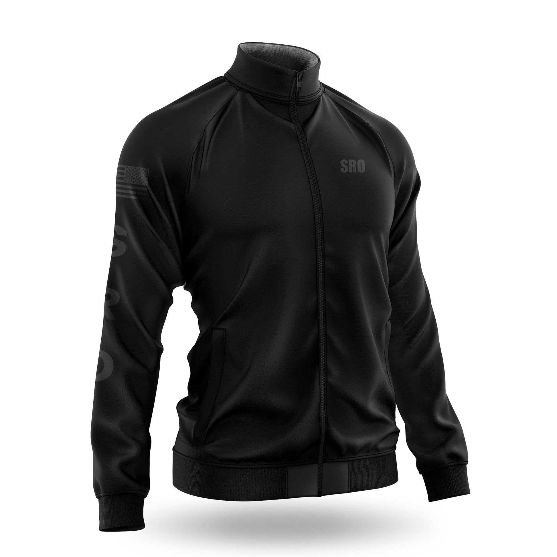 [SCHOOL RESOURCE OFFICER] Defender Jacket [BLK/BLK]-13 Fifty Apparel