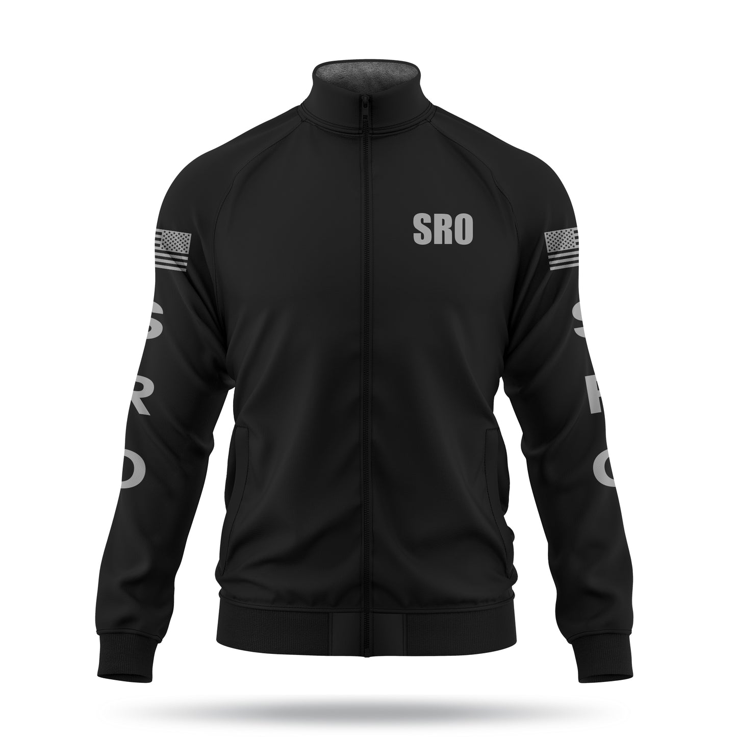 [SCHOOL RESOURCE OFFICER] Defender Jacket [BLK/GRY]﻿-13 Fifty Apparel