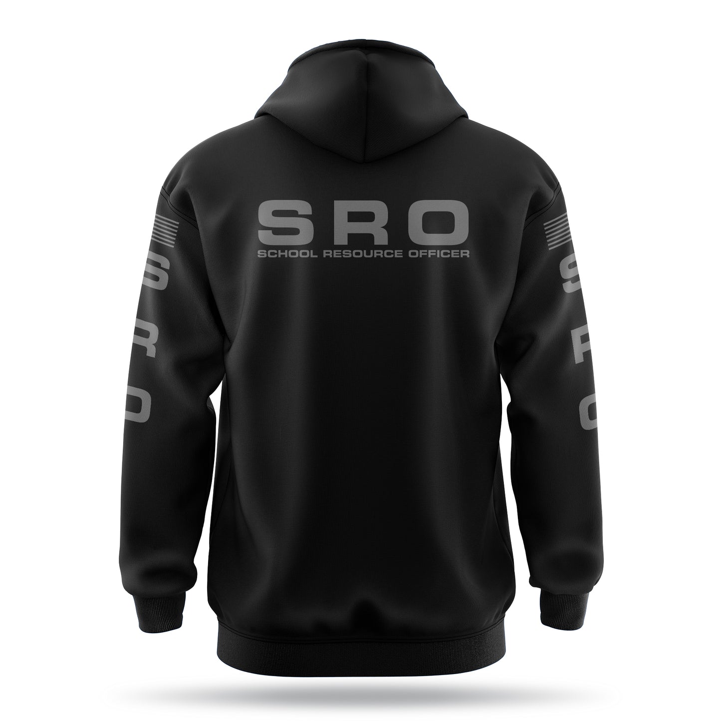 [SCHOOL RESOURCE OFFICER] ﻿Heavy Blend Hoodie [BLK/GRY]-13 Fifty Apparel
