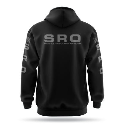 [SCHOOL RESOURCE OFFICER] ﻿Heavy Blend Hoodie [BLK/GRY]-13 Fifty Apparel