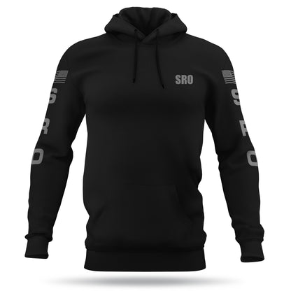 [SCHOOL RESOURCE OFFICER] Performance Hoodie 2.0 [BLK/GRY]-13 Fifty Apparel