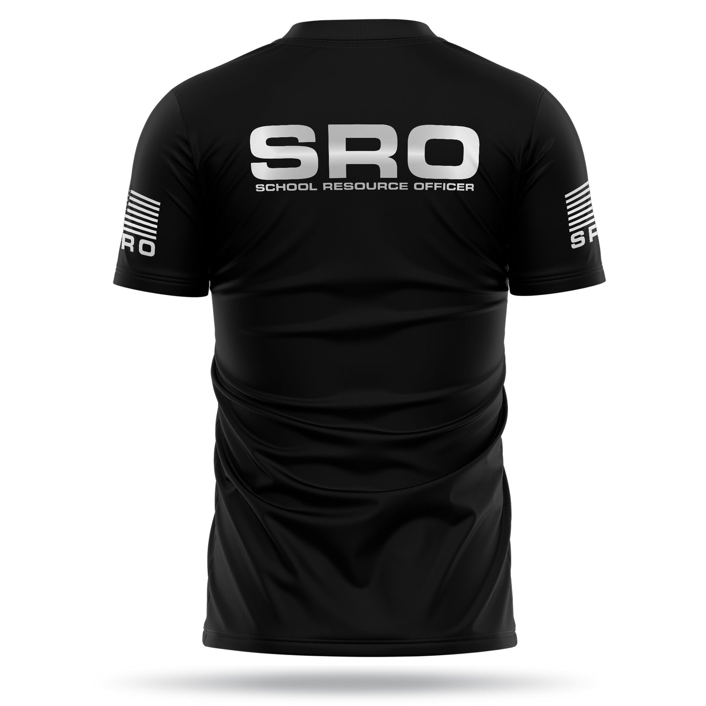 [SCHOOL RESOURCE OFFICER] Reflective Men's Utility Shirt [BLK/REF] 13 Fifty Apparel 