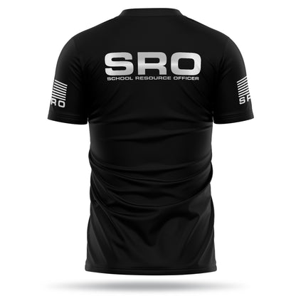 [SCHOOL RESOURCE OFFICER] Reflective Men's Utility Shirt [BLK/REF] 13 Fifty Apparel 