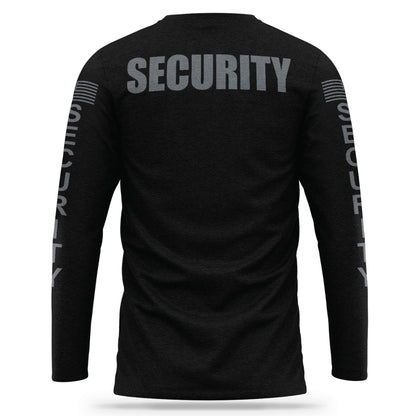 [SECURITY] Cotton Blend Long Sleeve [BLK/GRY]-13 Fifty Apparel