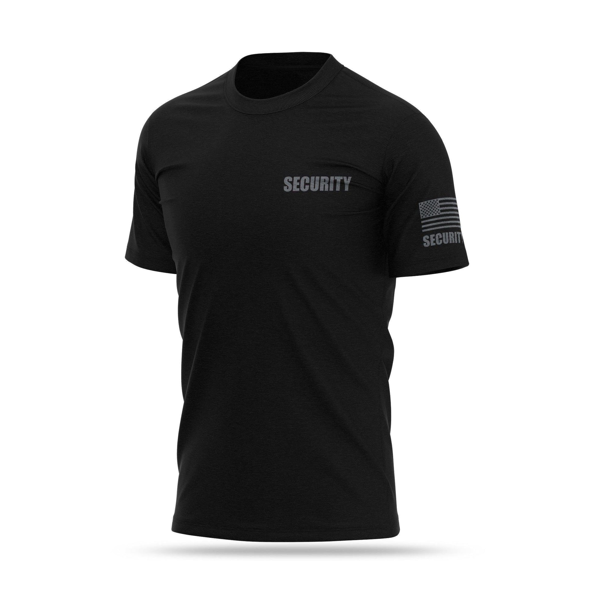 [SECURITY] Cotton Blend Shirt [BLK/GRY]-13 Fifty Apparel