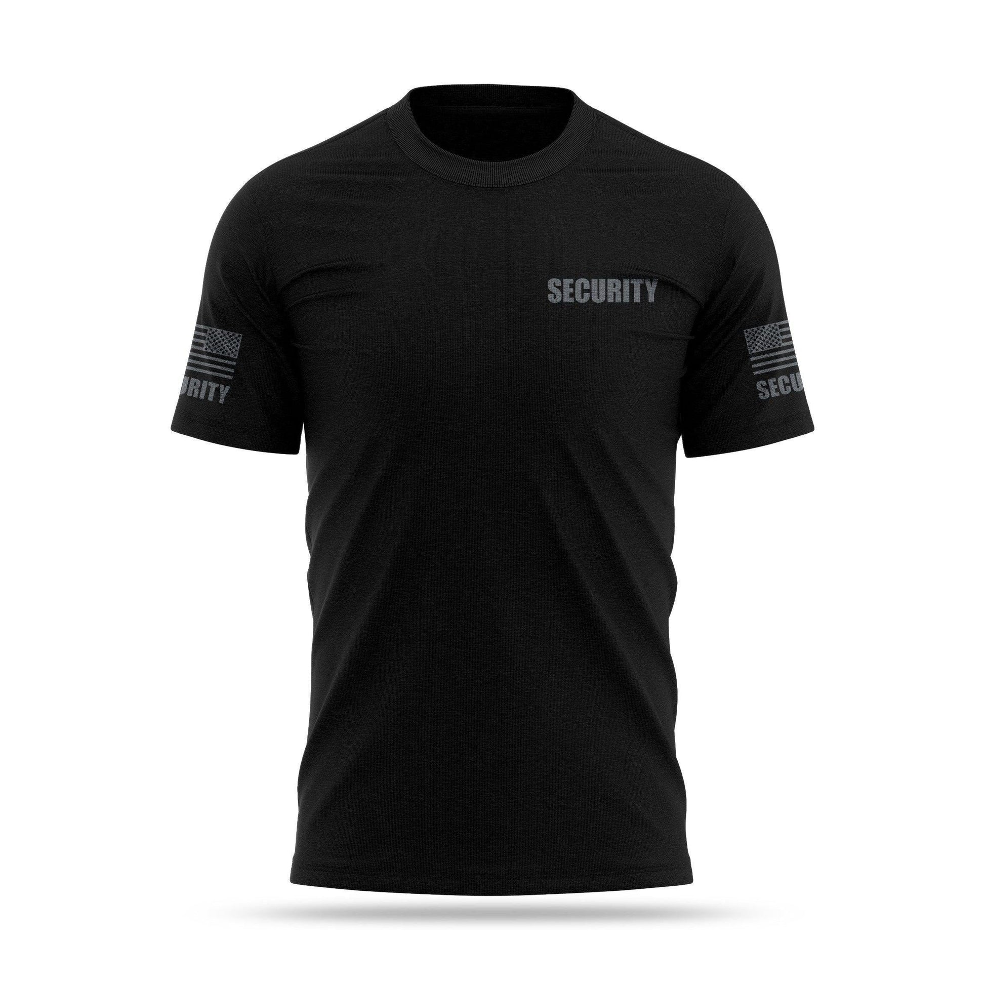 [SECURITY] Cotton Blend Shirt [BLK/GRY]-13 Fifty Apparel