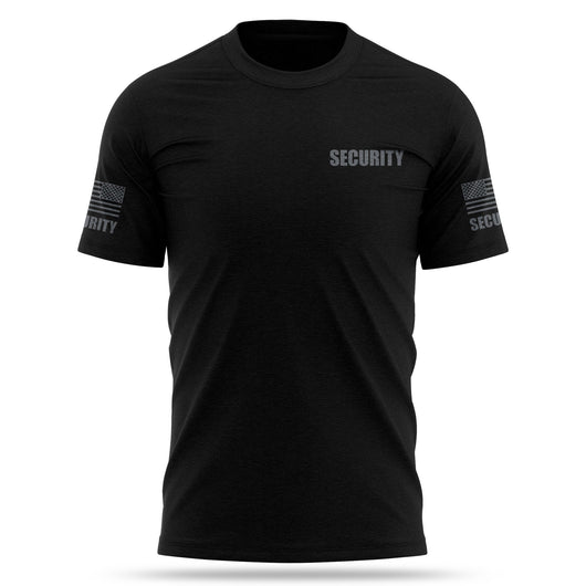 [SECURITY] Cotton Blend Shirt [BLK/GRY]-13 Fifty Apparel