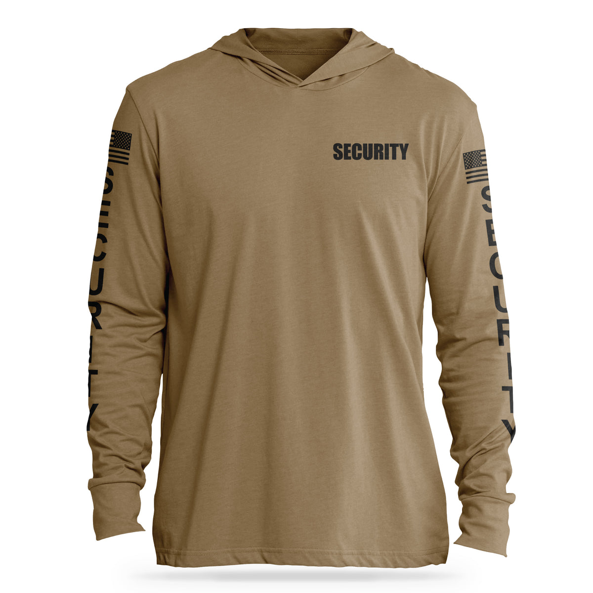 [SECURITY] Cotton Hooded Tee [CYT/BLK]-13 Fifty Apparel