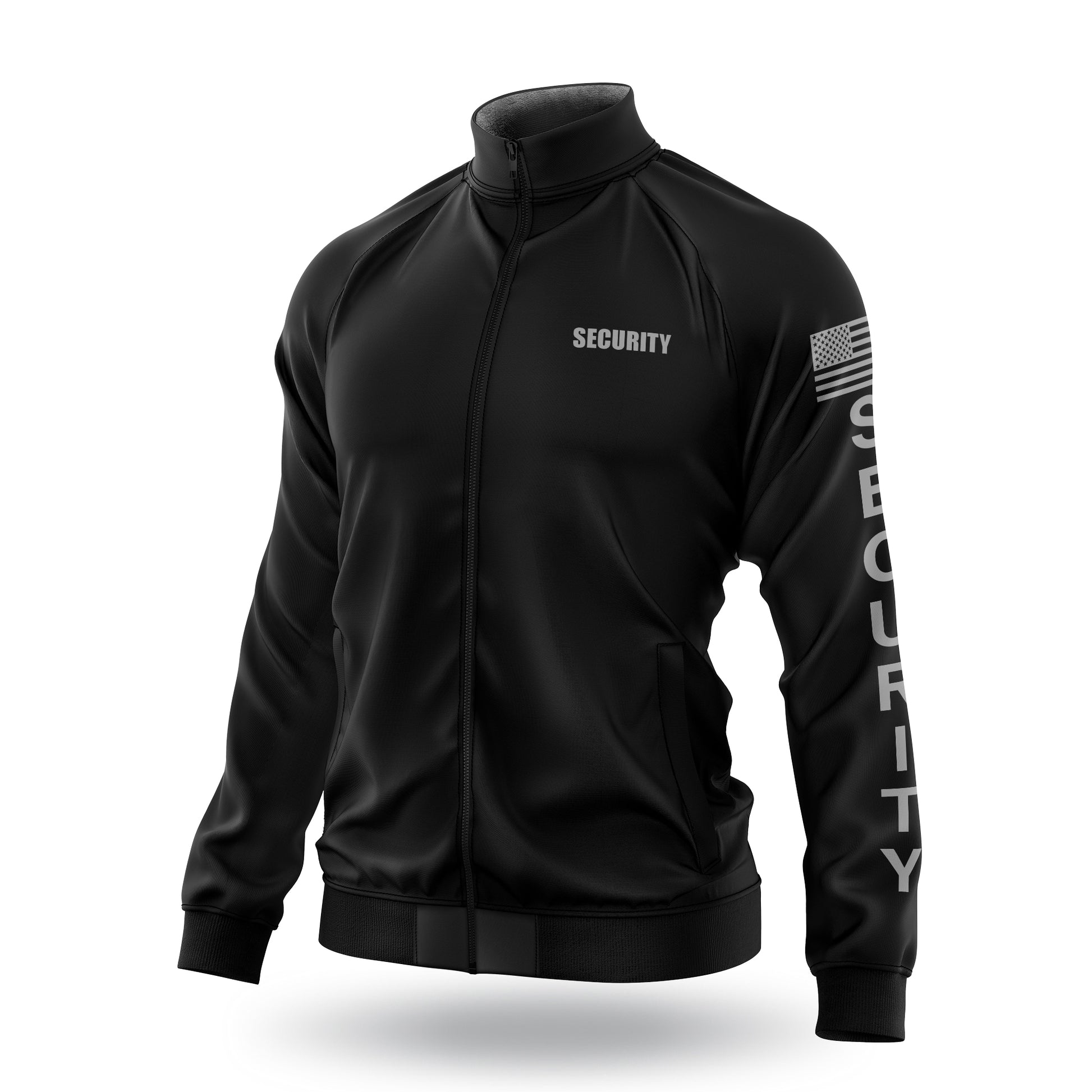 [SECURITY] Defender Jacket [BLK/GRY]﻿-13 Fifty Apparel