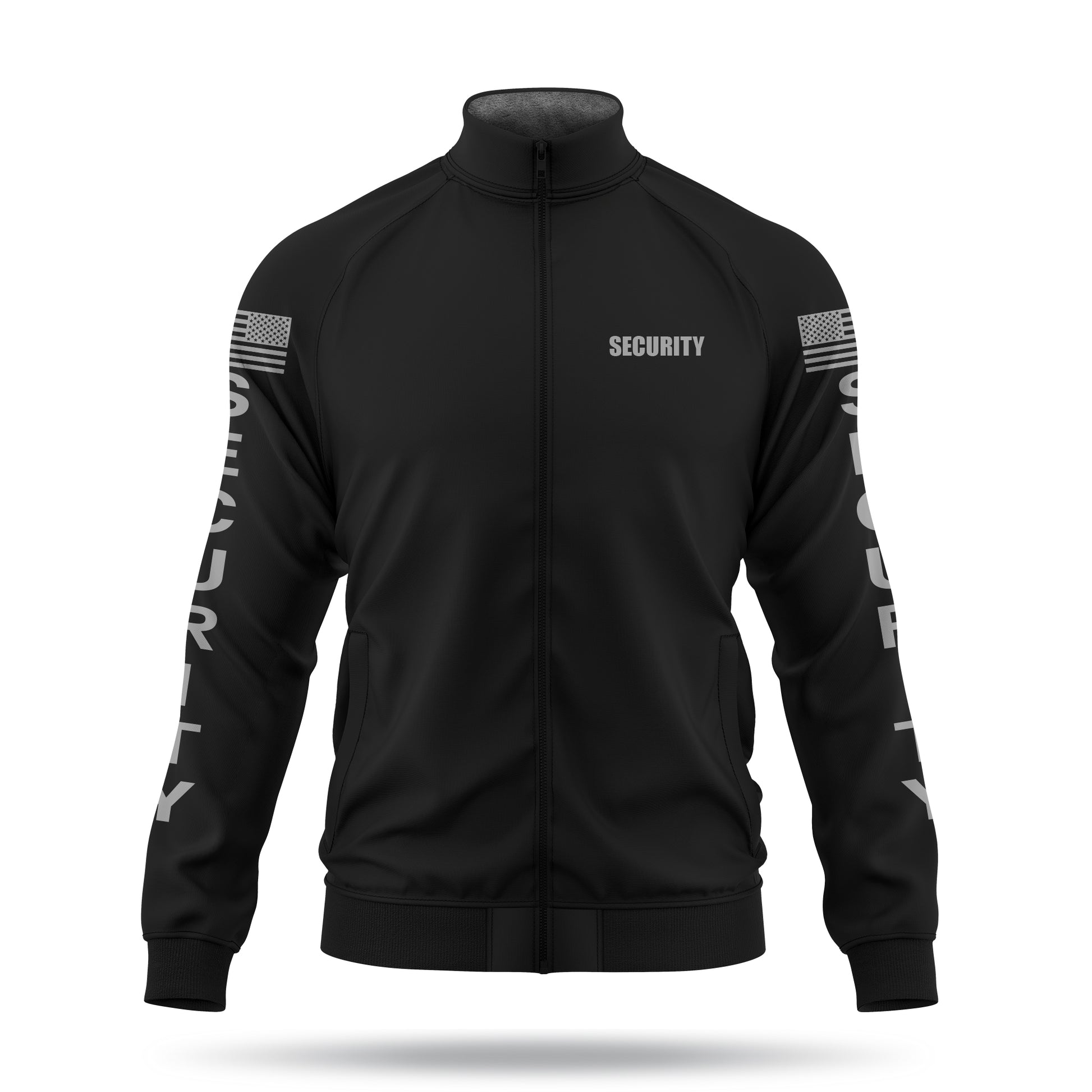 [SECURITY] Defender Jacket [BLK/GRY]﻿-13 Fifty Apparel