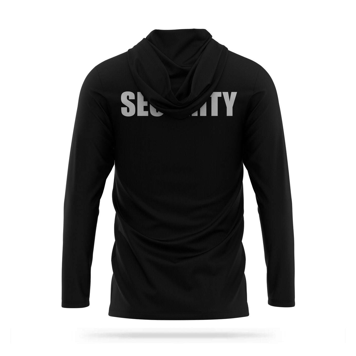 [SECURITY] Men's Hooded Long Sleeve [BLK/GRY]-13 Fifty Apparel